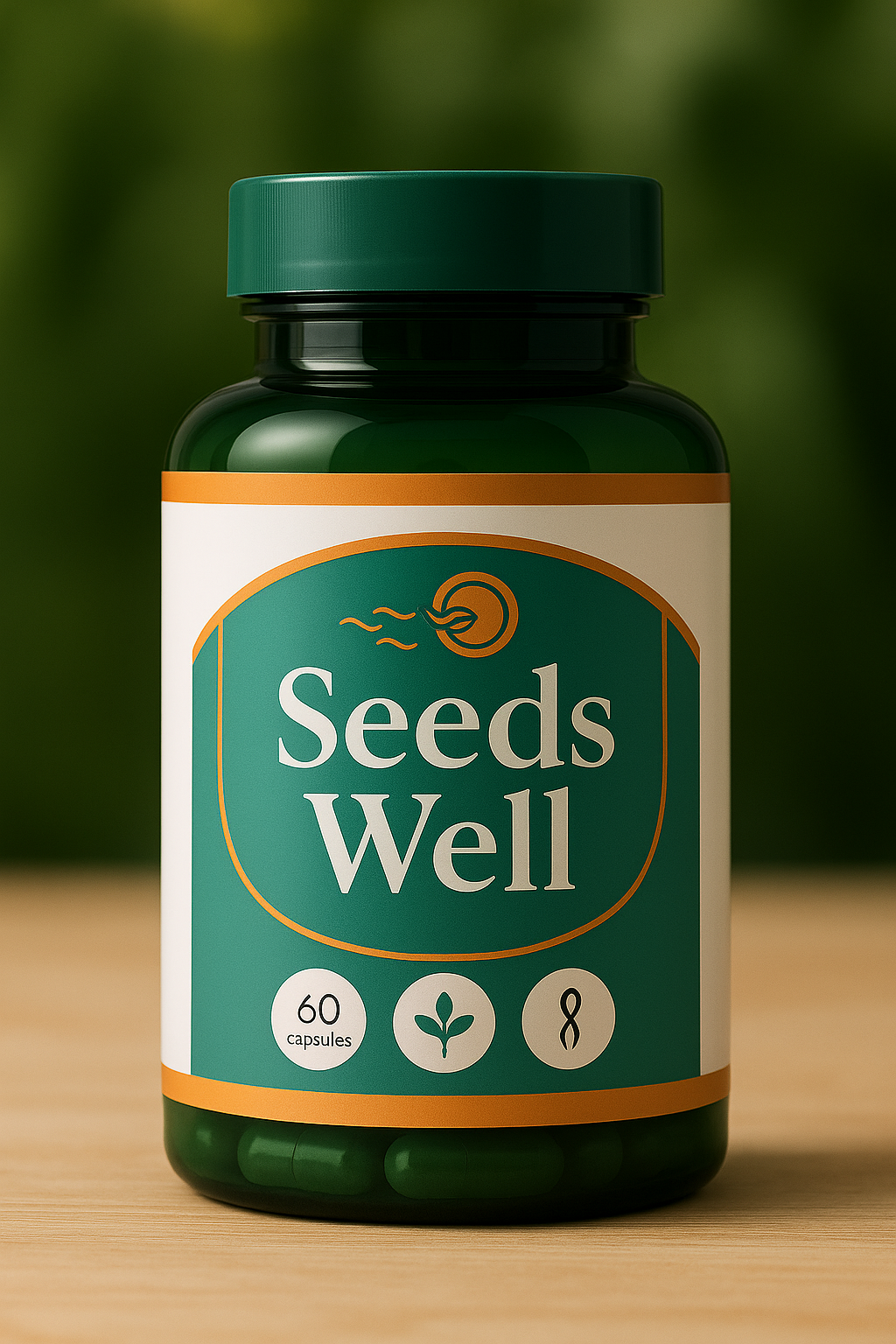 Seeds Well – Natural Herbal Wellness Capsules (60 Count)