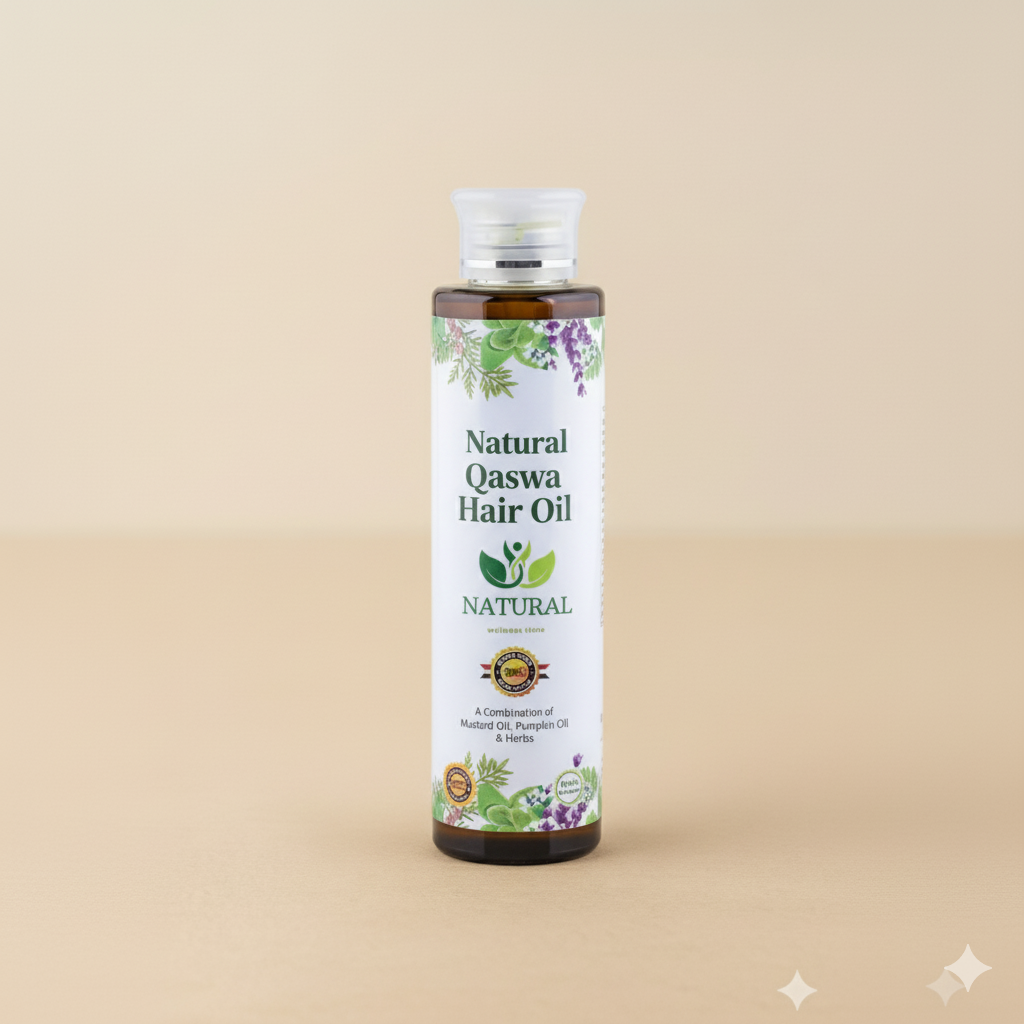 Qaswa Natural Hair Growth & Strength Oil (150 ml )